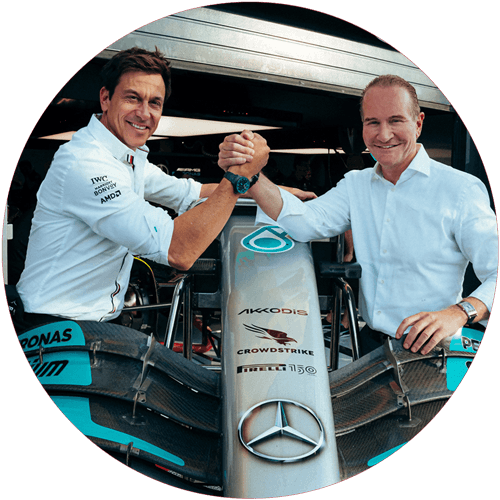 Toto Wolff wit Andreas Kroiss