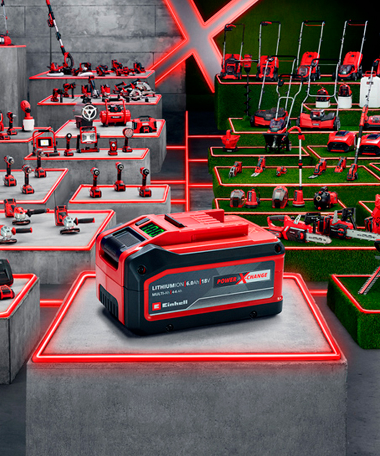 The pxc battery system with many devices